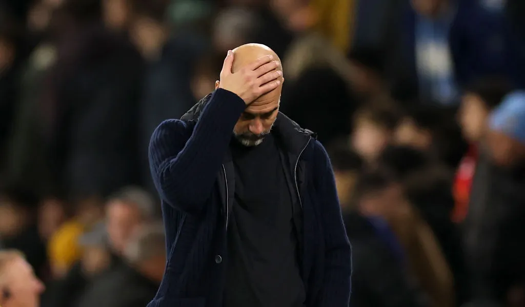 Josep Guardiola vive un delicado momento en el Manchester City. (Foto: Carl Recine/Getty Images)