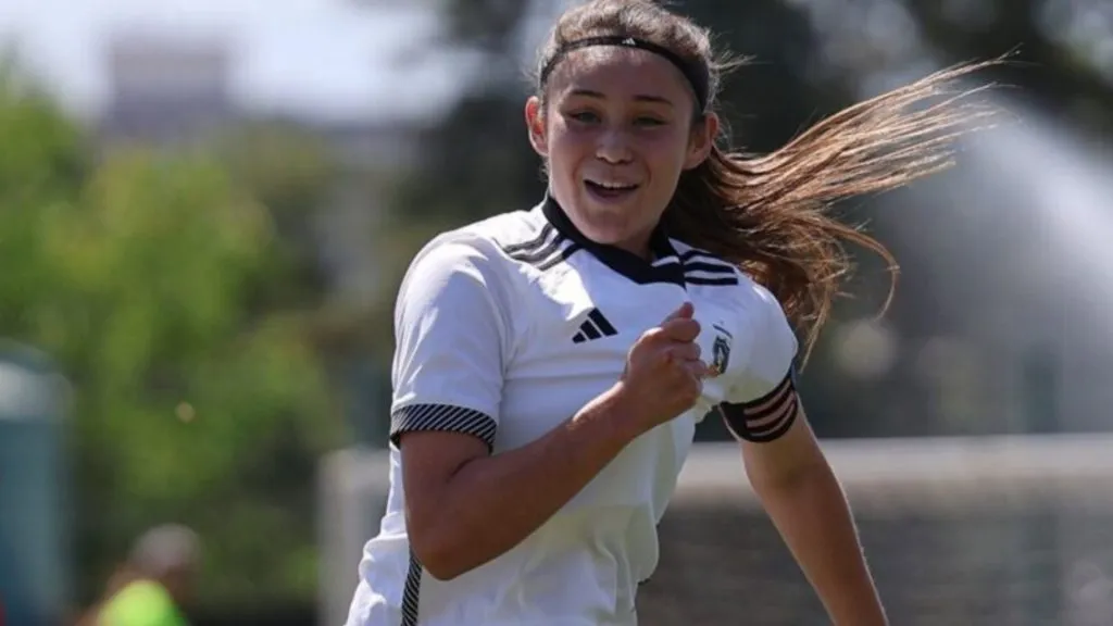 Catalina Muñoz la rompe en Colo Colo. | Foto: Archivo