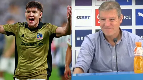 José María Buljubasich esbozó una sonrisa cuando le preguntaron por Leonardo Gil. (Foto: Photosport | Cruzados)