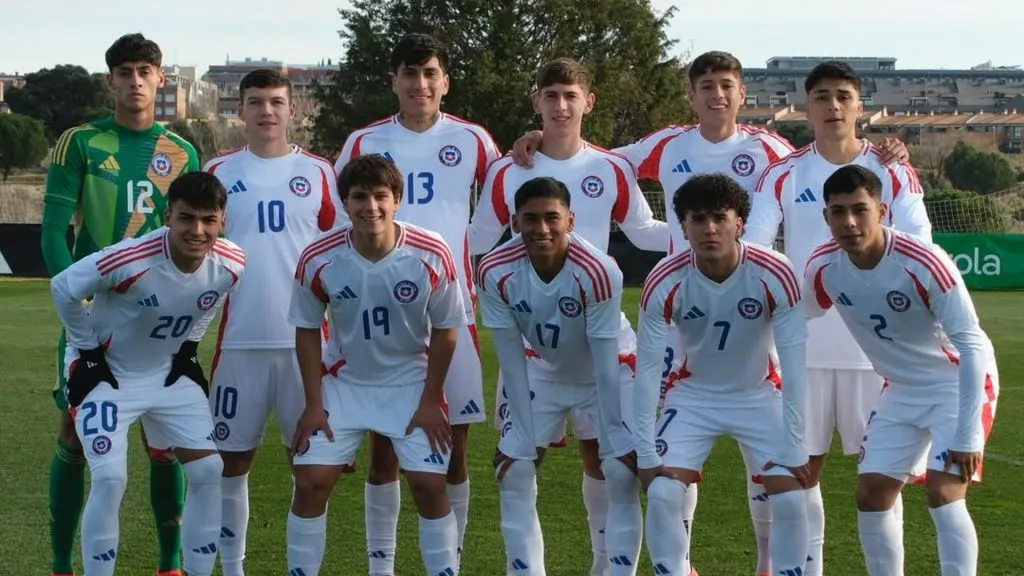 La Selección Chilena Sub-20 golea por 5-1 a Qatar en partido amistoso en Madrid. (Foto: La Roja)