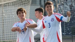 Willy Chatiliez marca sus primeros goles en Chile Sub-20. (Foto: Photosport)