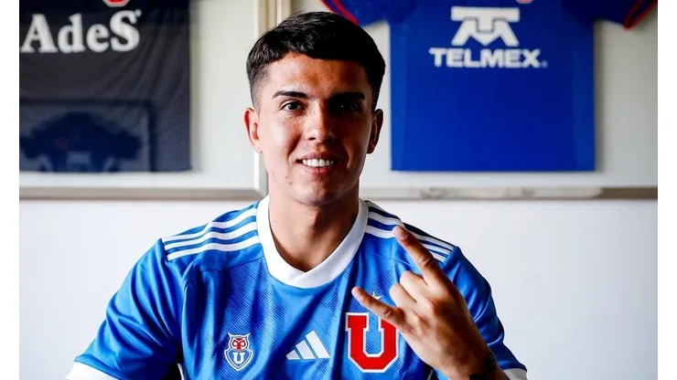 Julián Alfaro utilizará la camiseta número 14 en Universidad de Chile.
