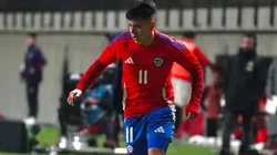 El jugador de la Universidad de Chile se luce con La Roja sub 20