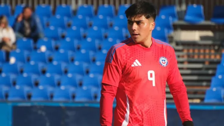 Damián Pizarro comandará la ofensiva de la Selección Chilena sub-20 ante Venezuela.