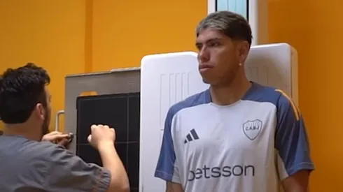 Carlos Palacios se convirtió en el primer refuerzo de Boca Juniors para 2025. (Foto: Captura)