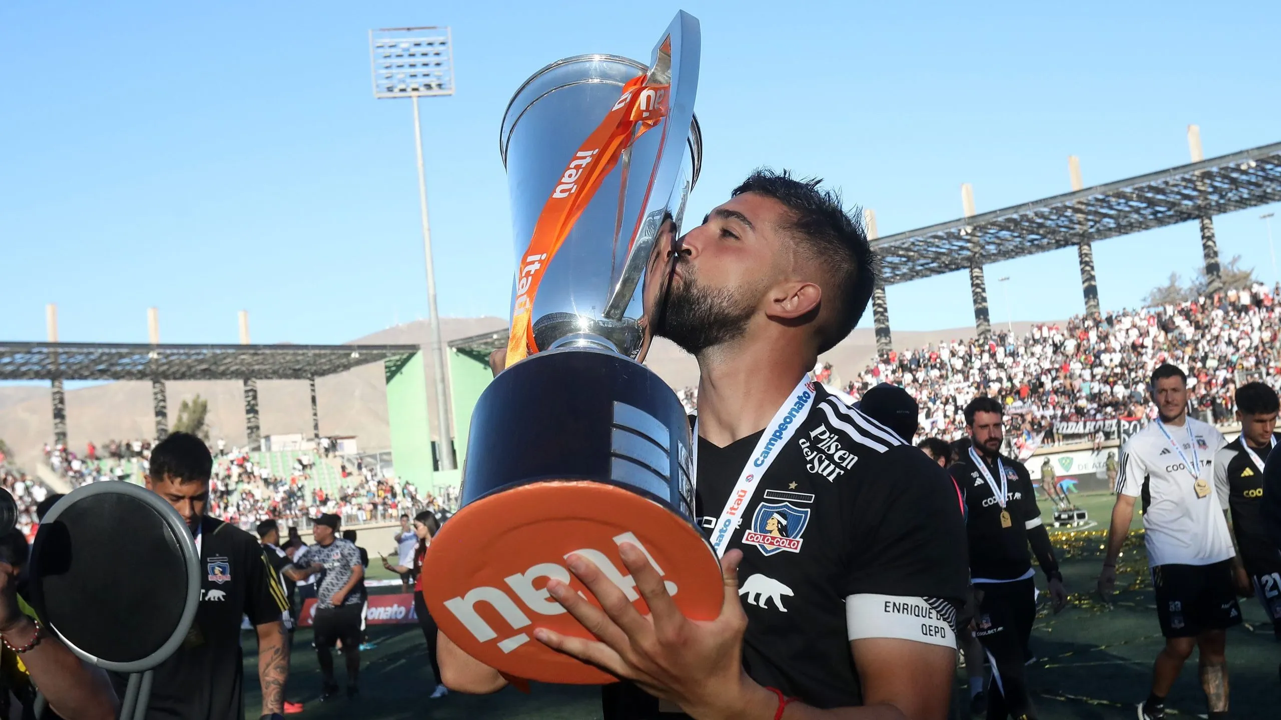 Emiliano Amor consiguió cuatro títulos con Colo Colo. (Foto: Javier Salvo/Photosport)