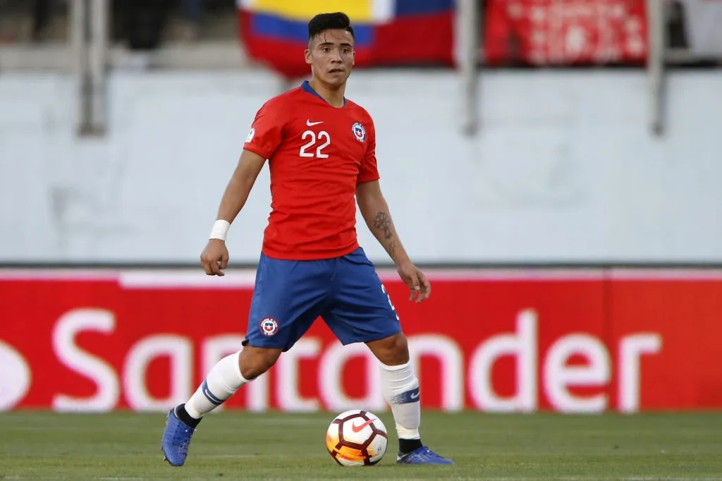 En Chile, Nicolás Díaz sólo vistió la camiseta de Palestino | FOTO: Andres Pina/Photosport