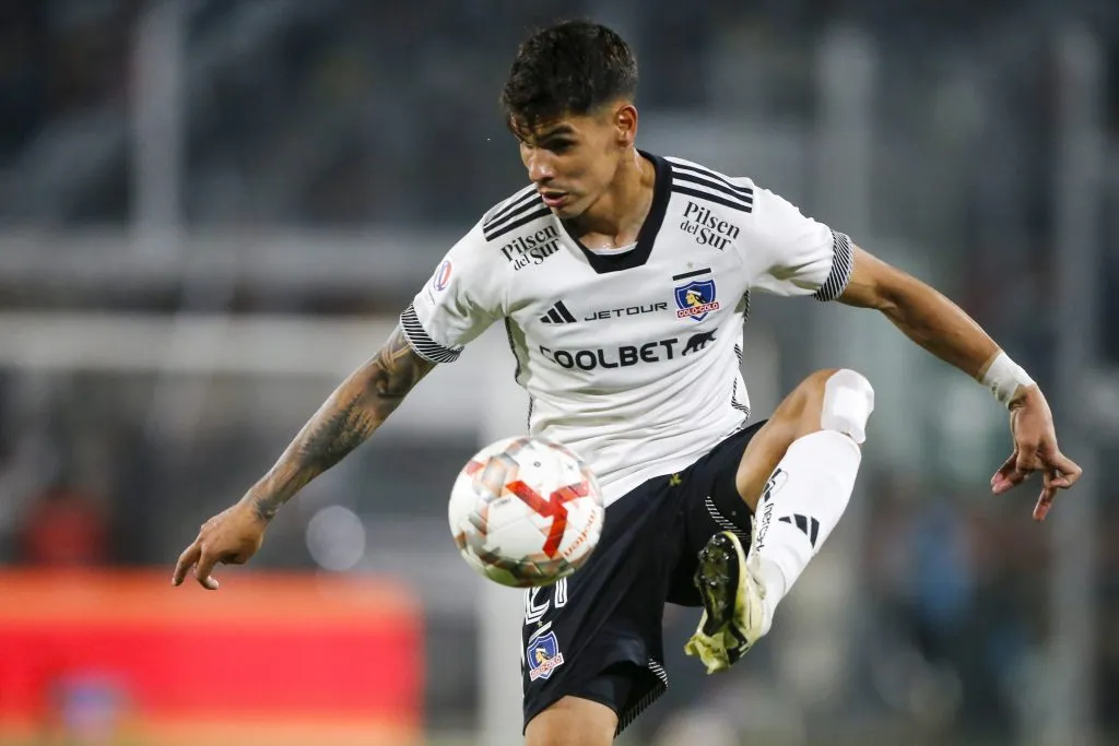 Erick Wiemberg fue quien más partidos disputó en Colo Colo durante la temporada 2024, con 46 duelos. En ellos anotó cuatro goles y dio tres asistencias. (Foto: Jonnathan Oyarzún/Photosport)