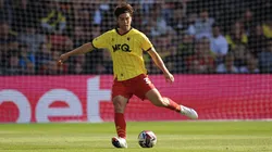 Francisco Sierralta en el partido entre Watford y Coventry City, en la EFL Sky Bet Championship 2024/25.