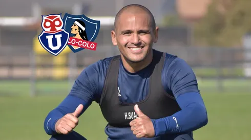 Chupete Suazo reconoce tener el corazón dividido entre Universidad de Chile y Colo Colo.