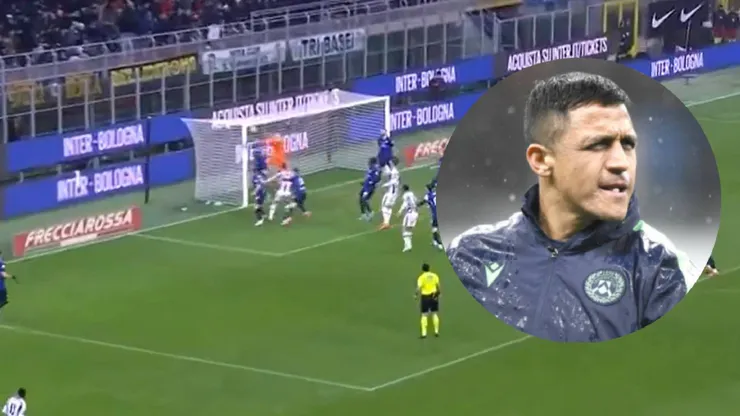 Alexis Sánchez estuvo a nada de marcar un gol olímpico