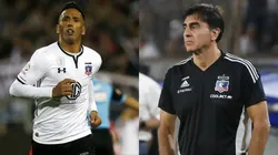 Lucas Barrios elogia a Gustavo Quinteros. (Foto: Photosport)