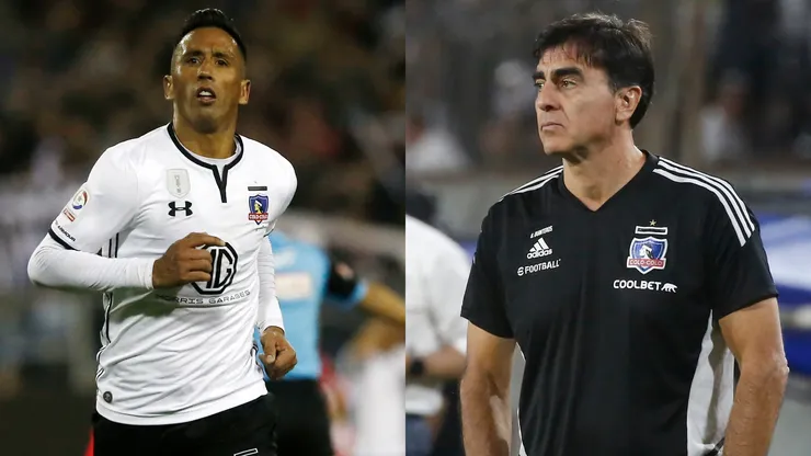 Lucas Barrios elogia a Gustavo Quinteros. (Foto: Photosport)