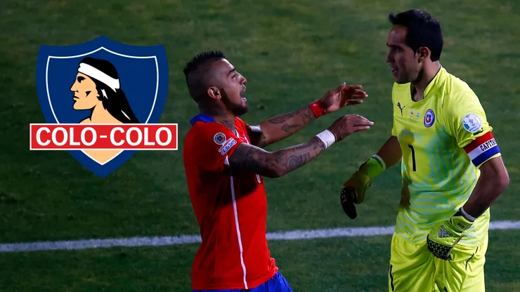 Arturo Vidal se refiere a decisión de Claudio Bravo de mantenerse en el retiro. (Foto: Photosport)