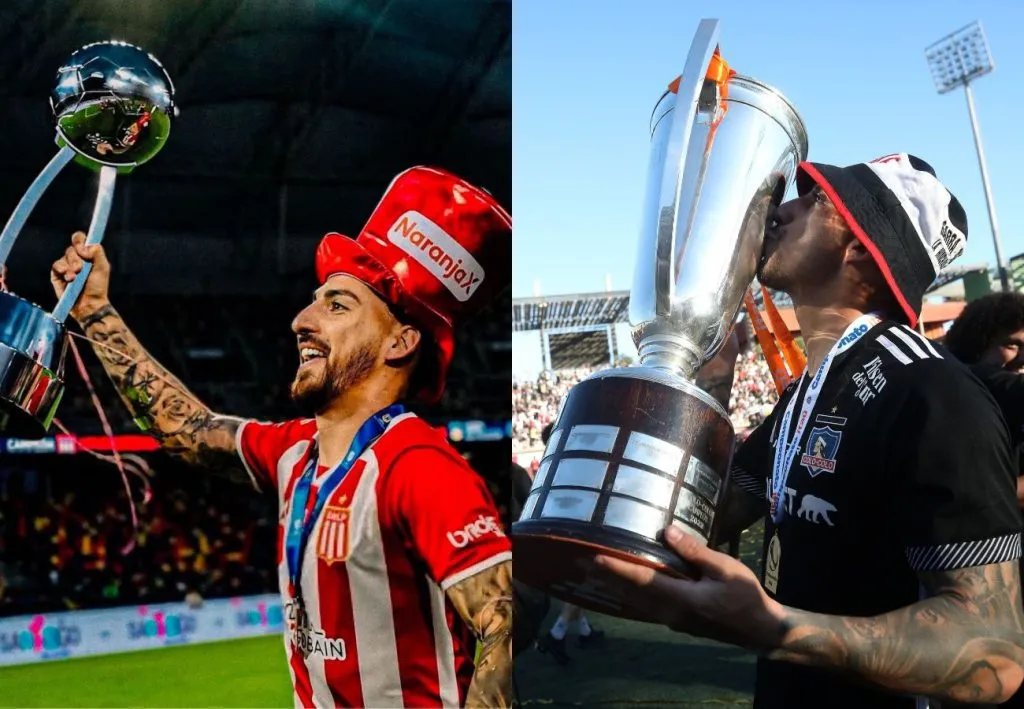 Este 2024 Javier Correa fue campeón de la Copa de la Liga con Estudiantes y del Campeonato Nacional junto con la Supercopa en Colo Colo. (Foto: Instagram/Photosport)