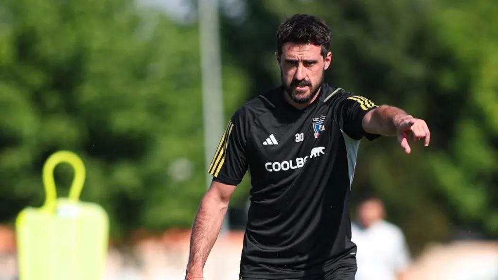 Fernando De Paul en la pretemporada de Colo Colo. (Foto: @colocolooficial)