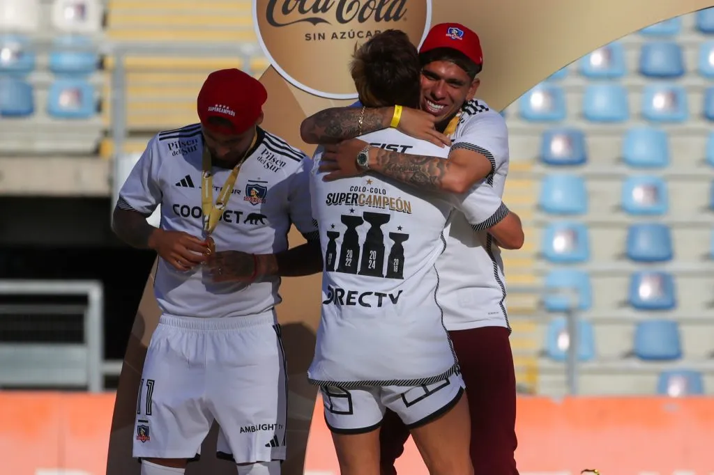 Carlos Palacios se fue de Colo Colo siendo campeón del Torneo Nacional y la Supercopa | FOTO: Jonnathan Oyarzun/Photosport