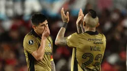 Arturo Vidal y Esteban Pavez fueron los principales apuntados por su ausencia en la actividad del club (Foto: Alejandro Pagni/Photosport)