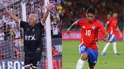 Carlos Caszely elogia a Luciano Cabral. (Foto: Photosport)