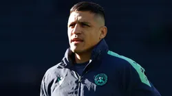 Alexis Sánchez muestra su felicidad por volver a jugar en Friuli con Udinese. (Foto: Getty)