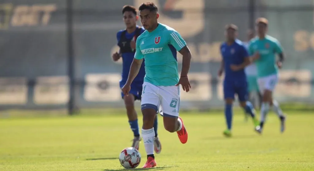 Guerra anotó uno de los goles ante Audax Italiano (Prensa UCH)