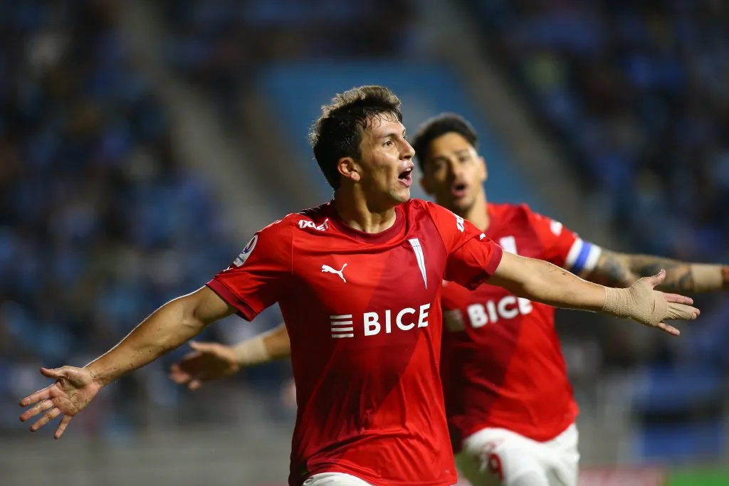 Gonzalo Tapia buscó que le quedara dinero a Universidad Católica por su fichaje en River Plate. (Foto: Photosport)