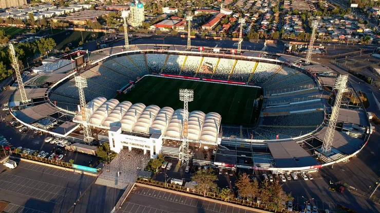 El proyecto estadio de Colo Colo tendrá un hito en el mes de enero. (Foto: Photosport)