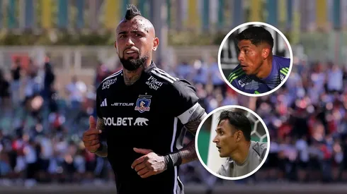 Arturo Vidal eligió entre Brayan Cortés y Keylor Navas en Colo Colo. (Foto: Photosport)