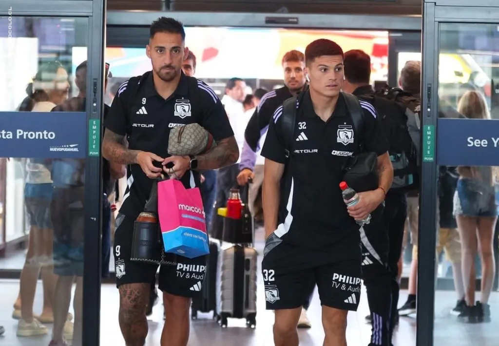 Javier Correa viajó a la pretemporada de Colo Colo. (Foto: @colocolooficial)