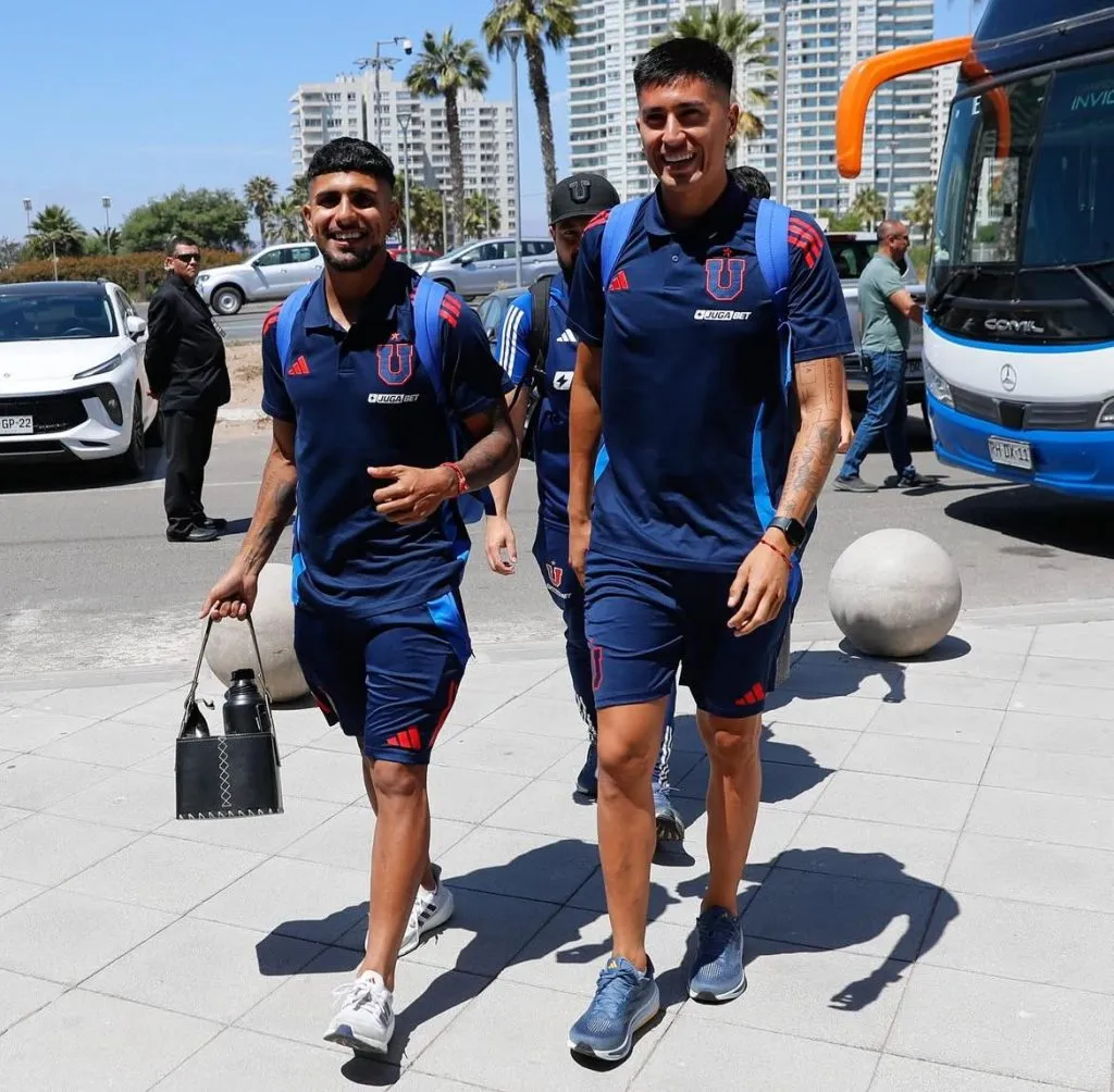 La U ya está en La Serena para debutar en la Copa de Verano (Instagram)