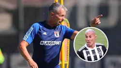 Gustavo Álvarez se refirió a su supuesto acercamiento con Eduardo Vargas.