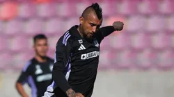Arturo Vidal lleva la batuta en la pretemporada de Colo Colo. (Foto: @colocolooficial)