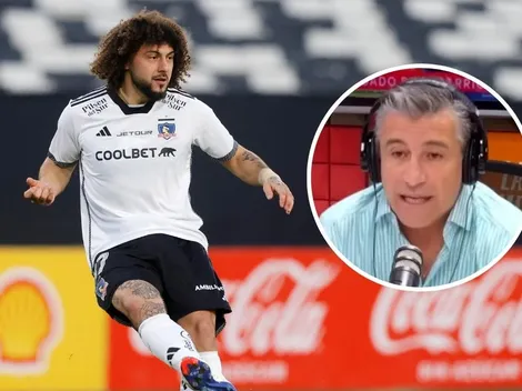 Colo Colo: Fernando Solabarrieta le pega en el piso a Maxi Falcón