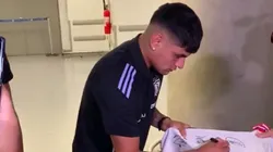 Claudio Aquino ya está en Chile. (Foto: Captura)