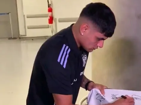 ¡Claudio Aquino arribó a Santiago para unirse a Colo Colo!