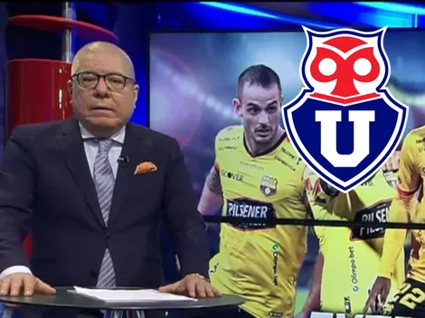 Polémico periodista ecuatoriano con todo contra la U por Rivero