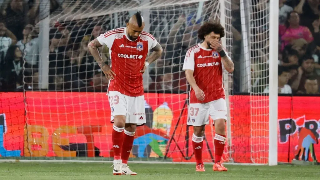 Arturo Vidal se refirió a la polémica que está protagonizando Maximiliano Falcón en Colo Colo. (Foto: Photosport)