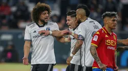 Arturo Vidal habló de la polémica que está protagonizando Maximiliano Falcón en Colo Colo. (Foto: Photosport)