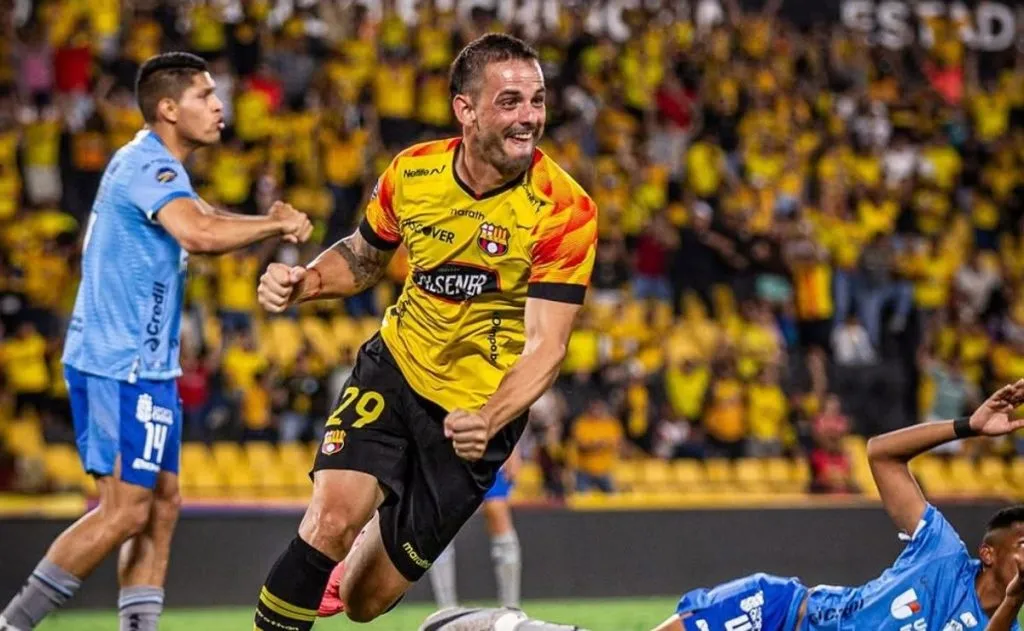 Octavio Rivero vuelve a asomar en el horizonte de Universidad de Chile. (Imagen: Barcelona SC)