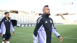 Arturo Vidal estuvo en la presentación de la nueva camiseta de Colo Colo. (Foto: Colo Colo)