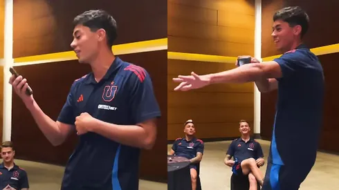 Mateo González sorprendió a todos con sus dotes de bailarín.