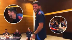 El defensor venezolano vivió un momento que sacó risas en sus compañeros en la U