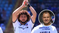 Aníbal Mosa explicó lo que ha pasado con Maximiliano Falcón en Colo Colo. (Foto: Photosport)