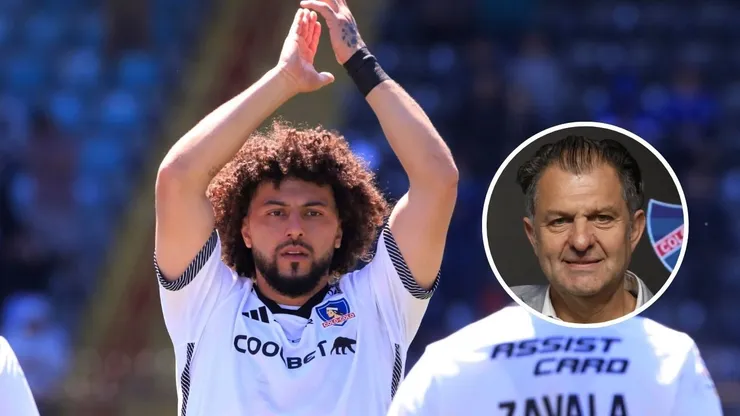 Aníbal Mosa explicó lo que ha pasado con Maximiliano Falcón en Colo Colo. (Foto: Photosport)