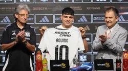 Este jueves fue presentado Claudio Aquino en Colo Colo.