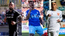 Vidal, Zampedri y Fernández entre los 10 sueldos más altos del fútbol chileno.