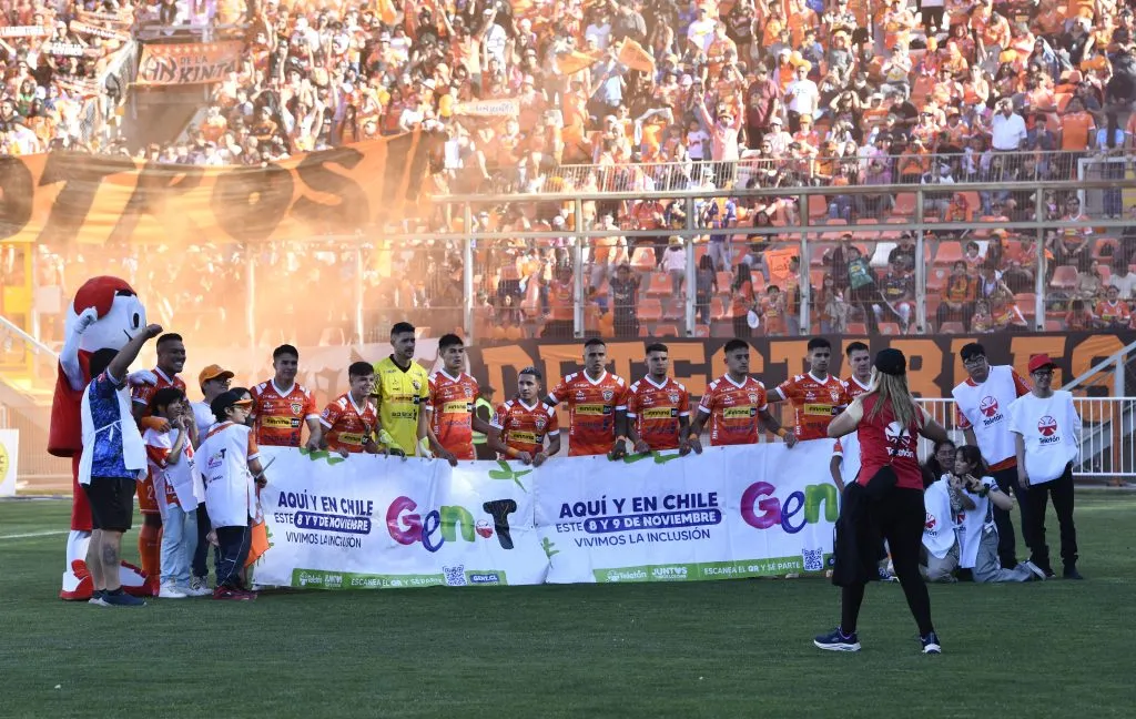 Los hinchas están ansiosos por el debut de Cobreloa en la Primera B | FOTO: Pedro Tapia/Photosport