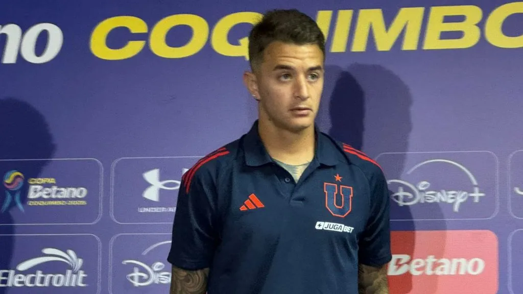 Franco Calderón habló en la previa al encuentro ante Godoy Cruz y ya piensa en la Supercopa. (Foto: BOLAVIP)