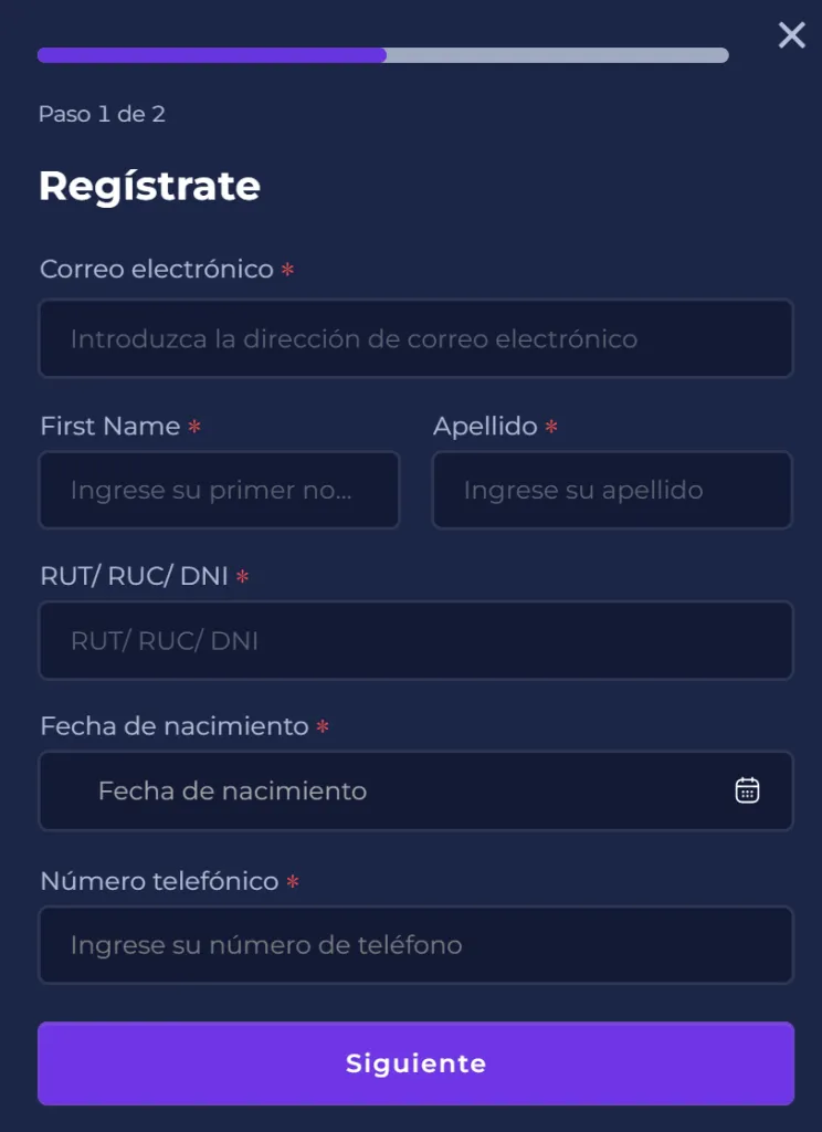 Estelarbet registro