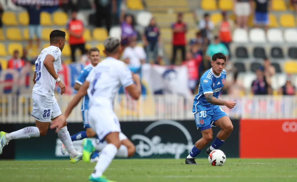 Gonzalo Montes jugó todo el partido de la U ante el Tomba | FOTO: Universidad de Chile